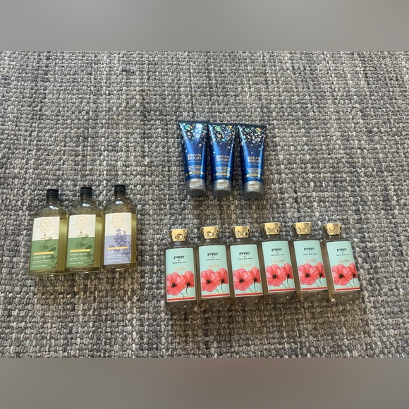 Lot / Bundle Of Bath & Body Works Body Wash & Body Cream - Shower Gel - Picture 1 of 4
